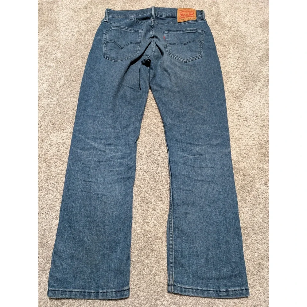 Levi's Jeans Mens 32x30 Blue 514‎ Straight Fit Medium Wash Denim Classic Casual